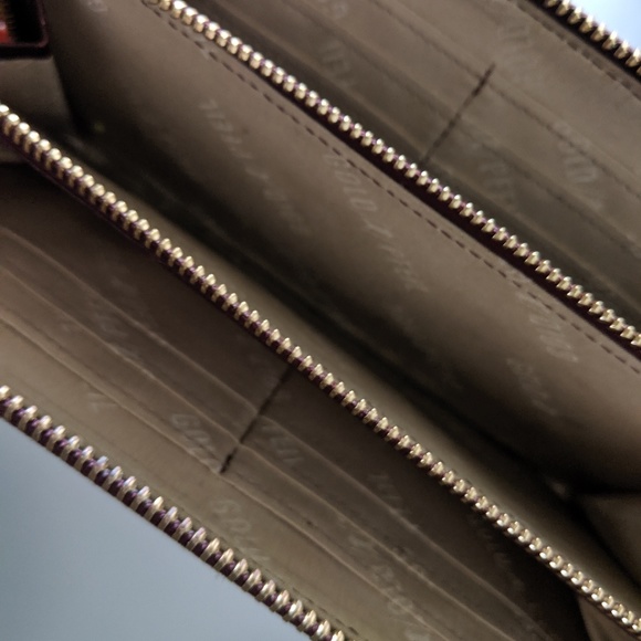 Gold Pfeil brown and gold wallet for women - Picture 2 of 6